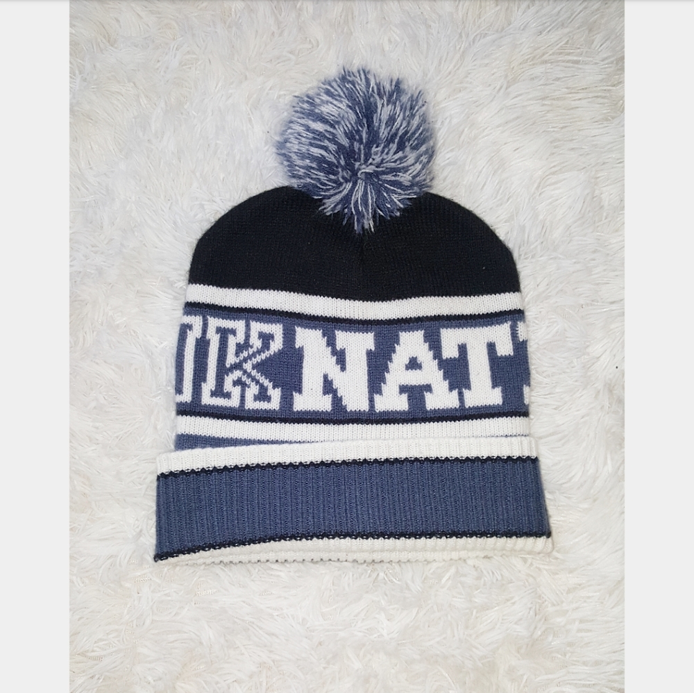 PINK Blue Beanie